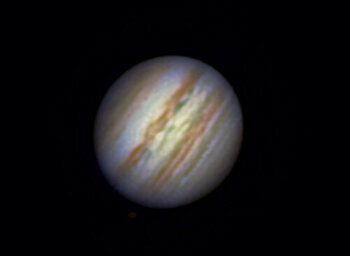 Der hellste Punkt am abendlichen Himmel: Jupiter